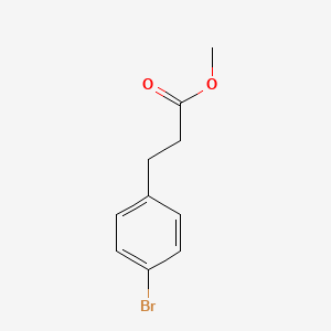 Methyl 3-(4-bromophenyl)propanoate chemical structure (CAS 75567-84-9)