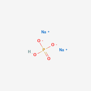Sodium phosphate dibasic chemical structure (CAS 7558-79-4)