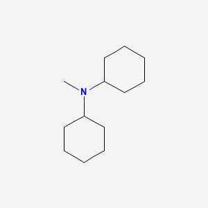 N-Cyclohexyl-N-methylcyclohexanamine chemical structure (CAS 7560-83-0)