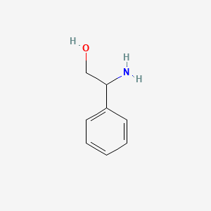 2-Amino-2-phenylethanol chemical structure (CAS 7568-92-5)