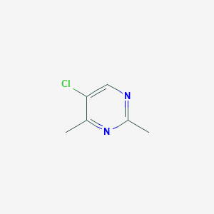 5-Chloro-2,4-dimethylpyrimidine chemical structure (CAS 75712-73-1)