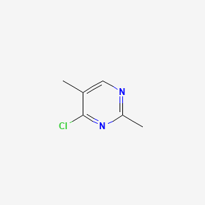 4-Chloro-2,5-dimethylpyrimidine chemical structure (CAS 75712-74-2)