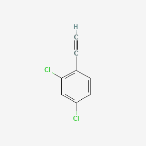 2,4-Dichlorophenylacetylene chemical structure (CAS 75717-77-0)