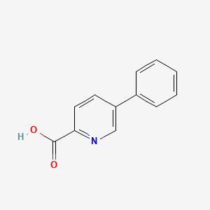 5-Phenylpicolinic acid chemical structure (CAS 75754-04-0)