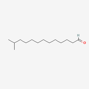 12-Methyltridecanal chemical structure (CAS 75853-49-5)