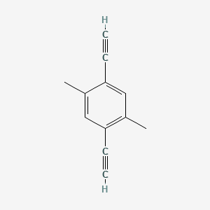 1,4-Diethynyl-2,5-dimethylbenzene chemical structure (CAS 75867-45-7)