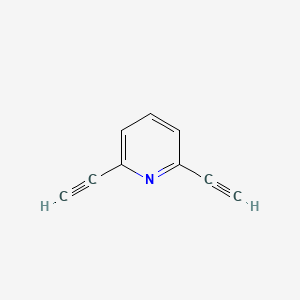 2,6-Diethynylpyridine chemical structure (CAS 75867-46-8)