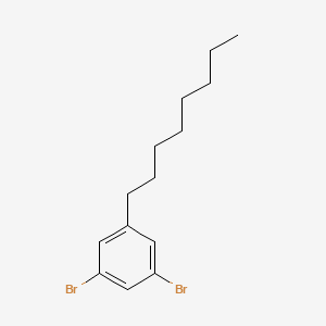 1,3-Dibromo-5-octylbenzene chemical structure (CAS 75894-99-4)