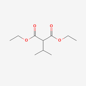 Diethyl Isopropylmalonate chemical structure (CAS 759-36-4)