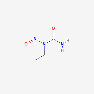 1-Ethyl-1-nitrosourea chemical structure (CAS 759-73-9)