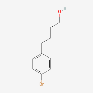 4-(4-Bromophenyl)butan-1-ol chemical structure (CAS 75906-36-4)