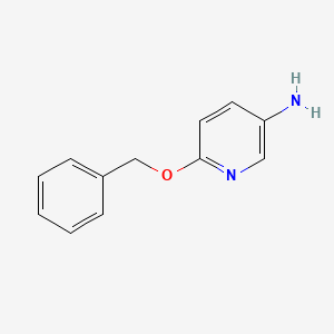 6-(Benzyloxy)pyridin-3-amine chemical structure (CAS 75926-65-7)