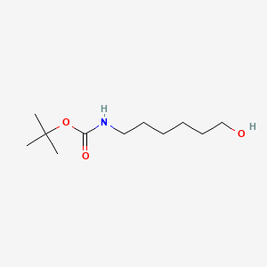 Boc-Ahx-ol chemical structure (CAS 75937-12-1)