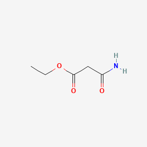 Ethyl 3-amino-3-oxopropanoate chemical structure (CAS 7597-56-0)