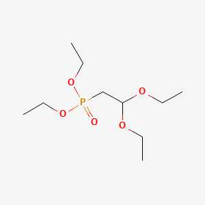 Diethyl (2,2-diethoxyethyl)phosphonate chemical structure (CAS 7598-61-0)