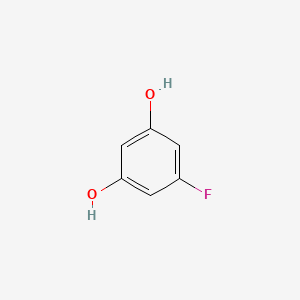 5-Fluorobenzene-1,3-diol chemical structure (CAS 75996-29-1)
