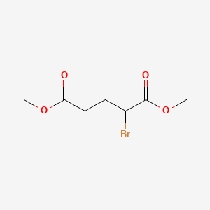 Dimethyl 2-bromopentanedioate chemical structure (CAS 760-94-1)