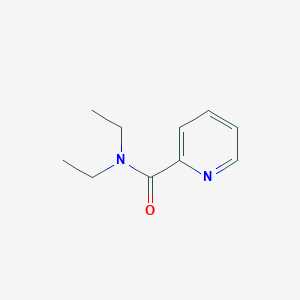 N,N-Diethylpicolinamide chemical structure (CAS 7606-13-5)