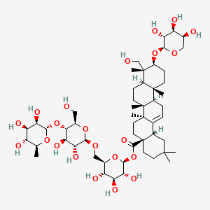 Hederacoside D chemical structure (CAS 760961-03-3)