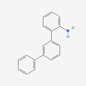 [1,1':3',1''-Terphenyl]-2-amine chemical structure (CAS 76129-25-4)