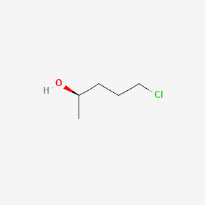 (R)-5-Chloropentan-2-ol chemical structure (CAS 76188-95-9)