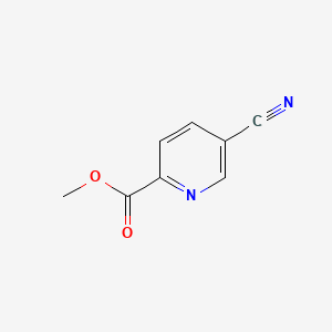 Methyl 5-cyanopicolinate chemical structure (CAS 76196-66-2)