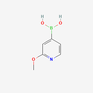 (2-Methoxypyridin-4-yl)boronic acid chemical structure (CAS 762262-09-9)