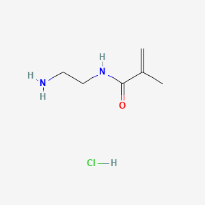 N-(2-Aminoethyl)methacrylamide hydrochloride chemical structure (CAS 76259-32-0)