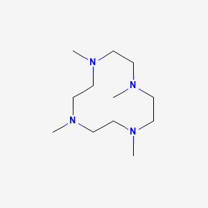 1,4,7,10-Tetramethyl-1,4,7,10-tetraazacyclododecane chemical structure (CAS 76282-33-2)