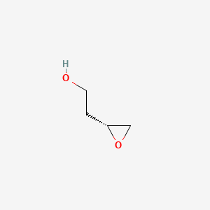 (R)-2-(Oxiran-2-yl)ethanol chemical structure (CAS 76282-48-9)