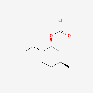 (1S,2R,5S)-2-Isopropyl-5-methylcyclohexyl carbonochloridate chemical structure (CAS 7635-54-3)
