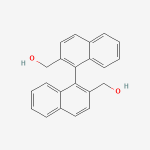 (S)-[1,1'-Binaphthalene]-2,2'-diyldimethanol chemical structure (CAS 76373-23-4)