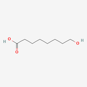 8-Hydroxyoctanoic acid chemical structure (CAS 764-89-6)