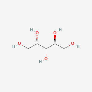 (2S,4S)-Pentane-1,2,3,4,5-pentaol chemical structure (CAS 7643-75-6)
