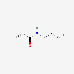 N-(2-Hydroxyethyl)acrylamide chemical structure (CAS 7646-67-5)