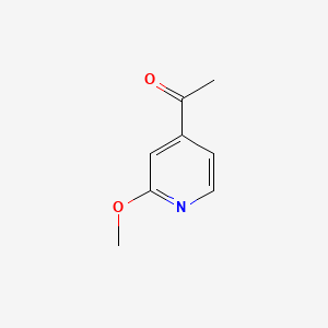 1-(2-Methoxypyridin-4-yl)ethanone chemical structure (CAS 764708-20-5)