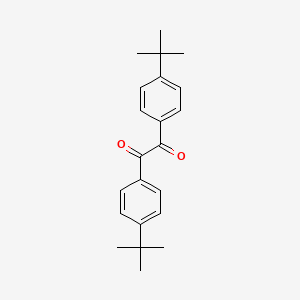 1,2-Bis(4-(tert-butyl)phenyl)ethane-1,2-dione chemical structure (CAS 76471-78-8)