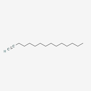 1-Pentadecyne chemical structure (CAS 765-13-9)