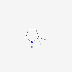 2-Methylpyrrolidine chemical structure (CAS 765-38-8)