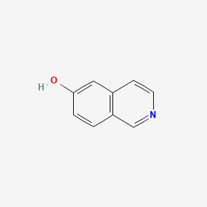 Isoquinolin-6-ol chemical structure (CAS 7651-82-3)