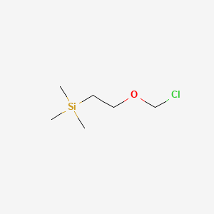 2-(Trimethylsilyl)ethoxymethyl chloride chemical structure (CAS 76513-69-4)