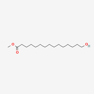Methyl 15-hydroxypentadecanoate chemical structure (CAS 76529-42-5)