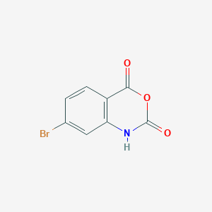 7-Bromo-1H-benzo[d][1,3]oxazine-2,4-dione chemical structure (CAS 76561-16-5)