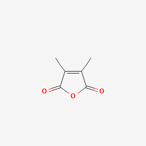 3,4-Dimethylfuran-2,5-dione chemical structure (CAS 766-39-2)