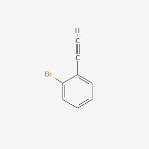 2'-Bromophenylacetylene chemical structure (CAS 766-46-1)
