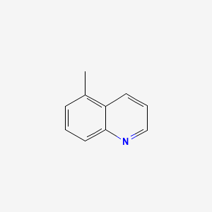 5-Methylquinoline chemical structure (CAS 7661-55-4)