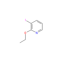 2-Ethoxy-3-iodopyridine chemical structure (CAS 766557-60-2)