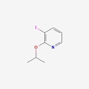 3-Iodo-2-isopropoxypyridine chemical structure (CAS 766557-61-3)