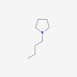 1-Butylpyrrolidine chemical structure (CAS 767-10-2)