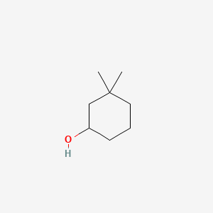3,3-Dimethylcyclohexanol chemical structure (CAS 767-12-4)